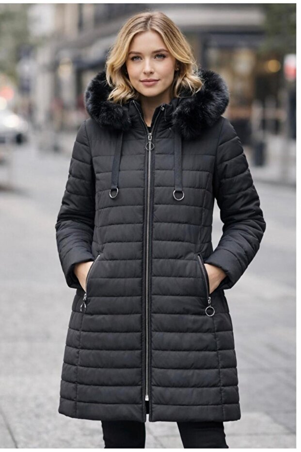 ÇIKABİLİR KAPÜŞONLU MONT - 1