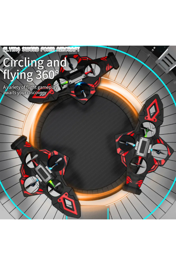 F199 Çift Batarya Uçak Drone - 5