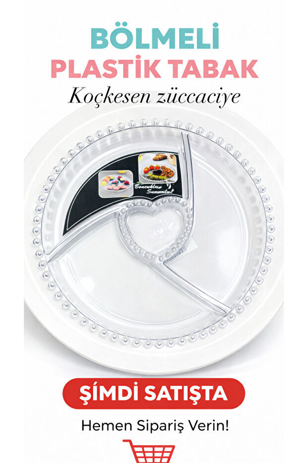 Boncuklu sunumluk plastik - 1