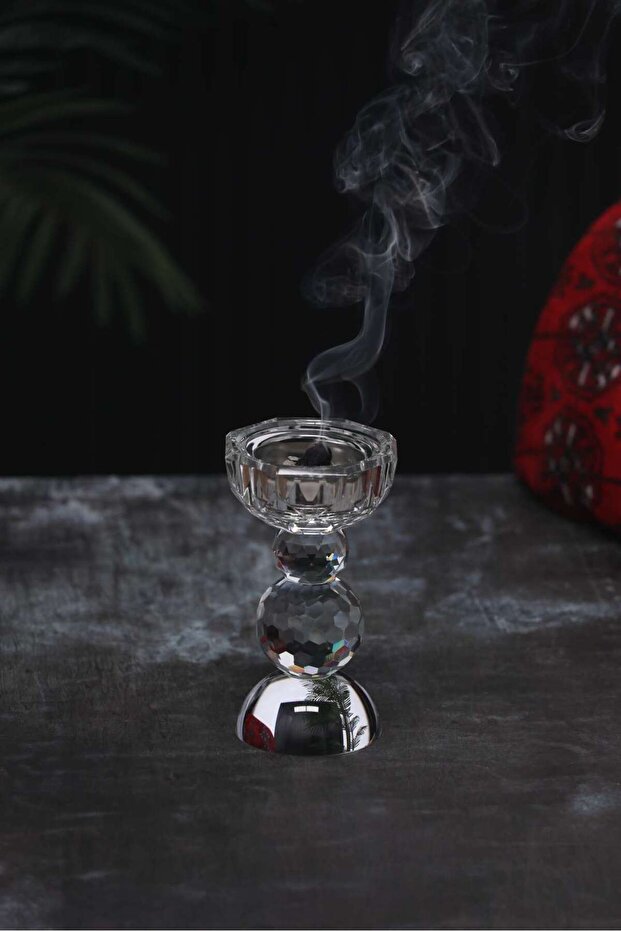مبخرة زجاجية كريستالية فاخرة