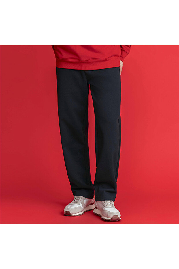 Men’s Regular Straight Interlock Jogger with Elastic Waist