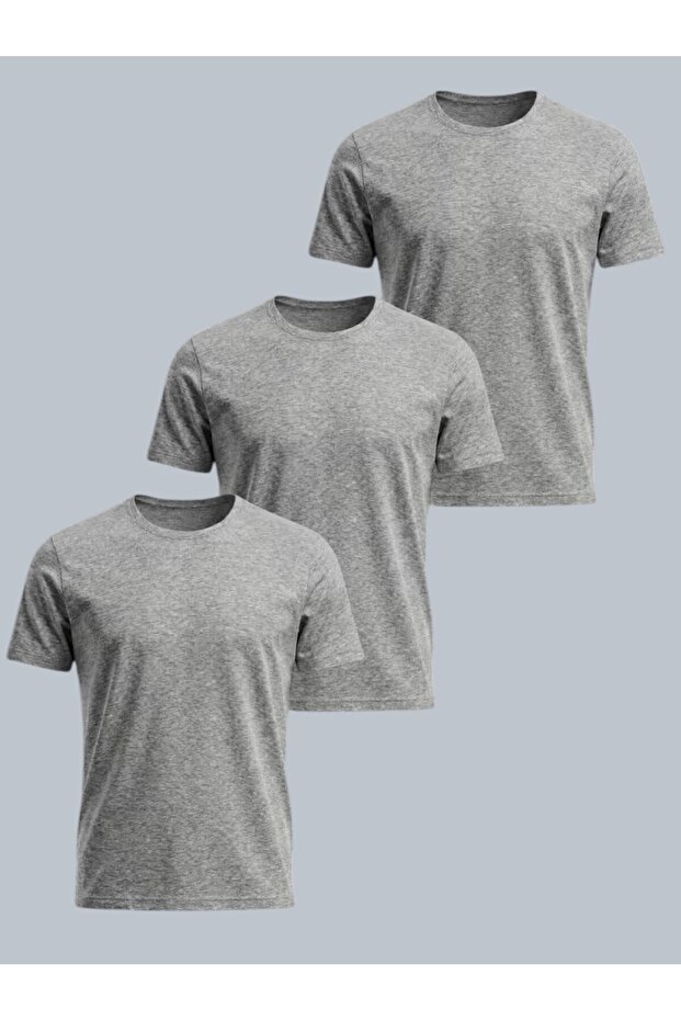 Μπλουζάκι Standard Fit Basic Relaxed 3-pack - 1