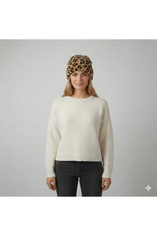 Women's Winter Plush Beanie, Welsoft Hat, Keeps Warm Cold-Proof