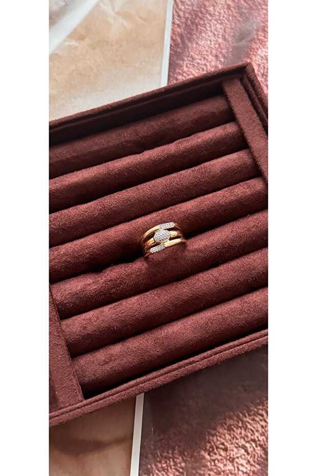 خاتم بنتيرنت مرصع بالأحجار - 3