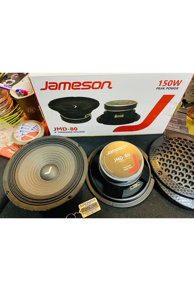 JMD80 20cm Midrange ( kapaksız) 2li Set