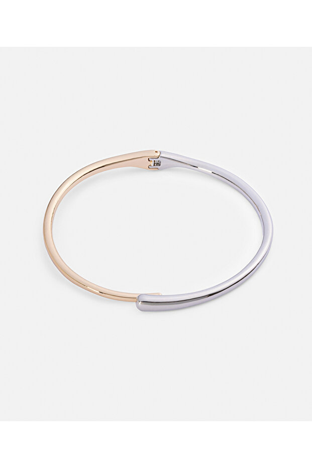 Çift renkli plaka kolye - 1