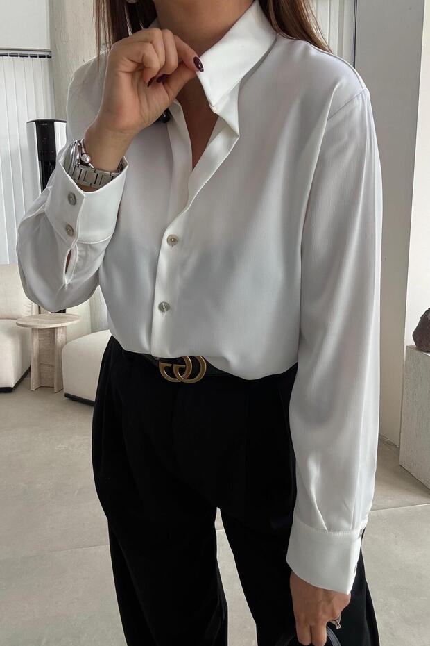 قميص بأزرار إكرو - 3