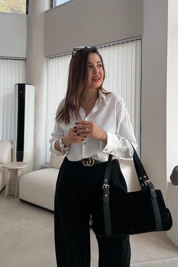 قميص بأزرار إكرو - 5