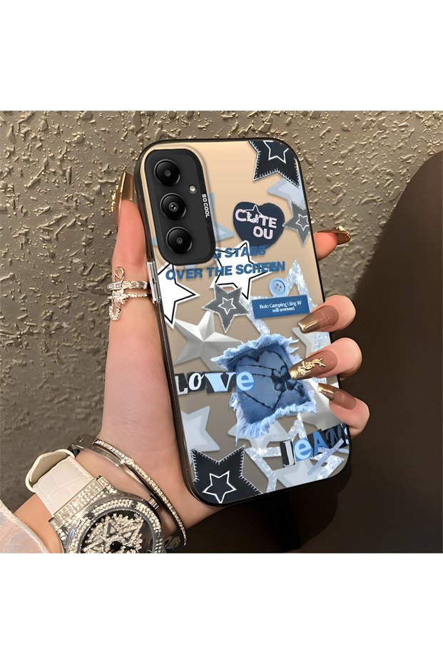 Redmi K50 Ultra Compatible American Retro Collage Style Patterned Anti-Shock Protection