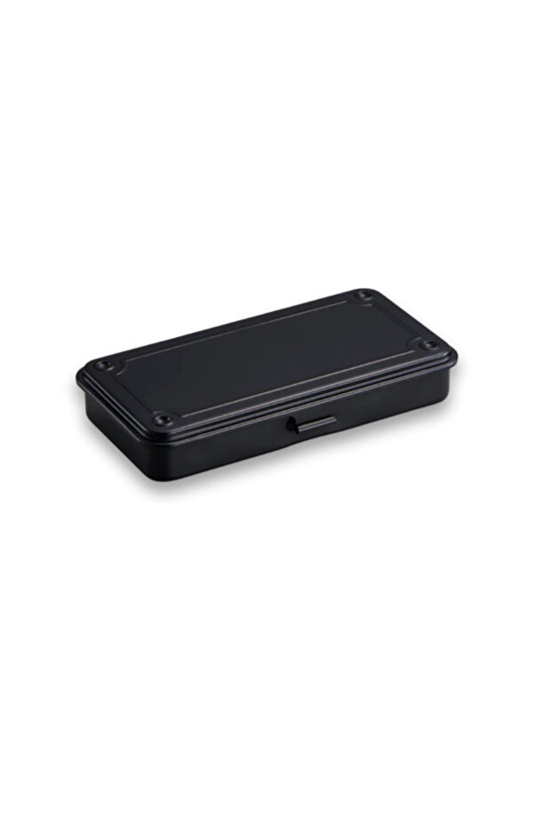 T-192 Tool Storage Box Black Metal Storage Box