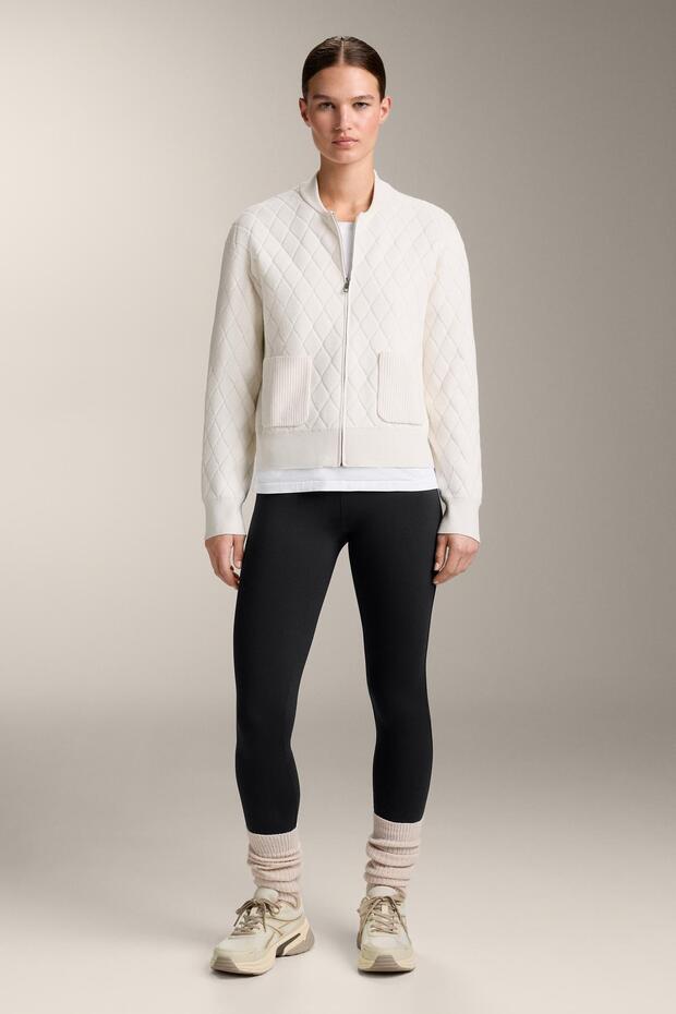 Kapitone örgü ceket - 2