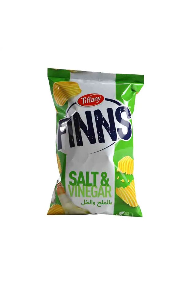 Finns Potato Chips with Salt and Vinegar Flavour- 85gms
