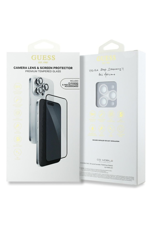 BP Rhinestone 2in1 Screen & Camera Protector for iPhone 16 Pro Max - 4