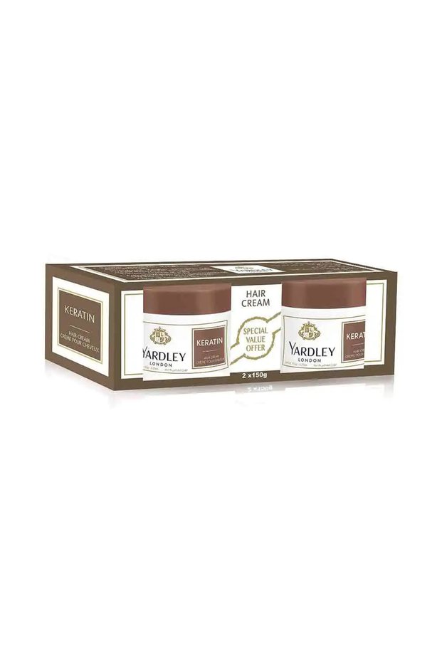 London Keratin Hair Cream for Smooth Straighten Hairs- 2X150gms