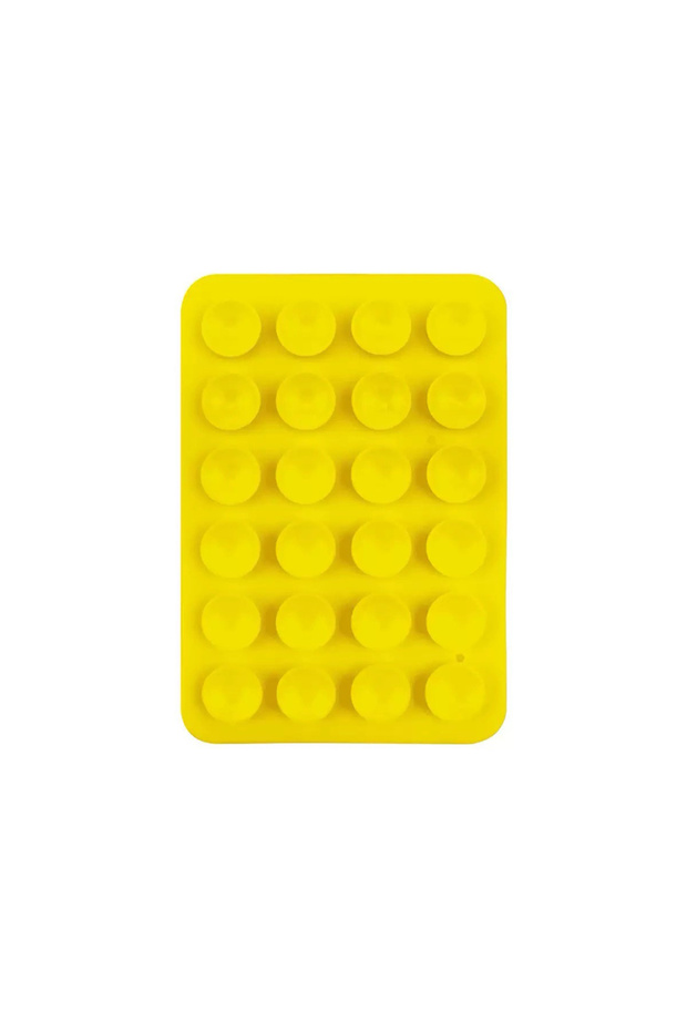 Square Kisser 03 N7Th Double-Sided Silicone Holder 5.50cm X 8cm - Yellow
