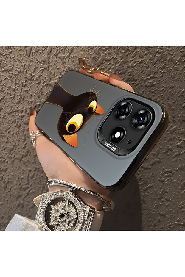 حافظة من السيليكون النحيف المقاوم للصدمات بنمط القطط اللطيفة المتوافقة مع هاتف Tecno Spark 10 Pro - 3