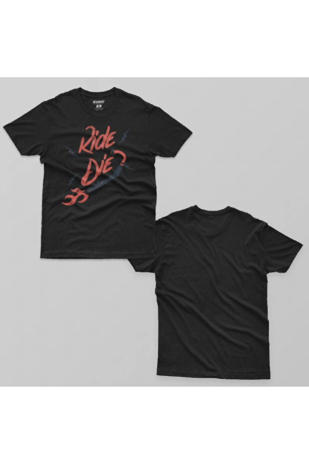 تيشيرت رجالي "Ride or Die"