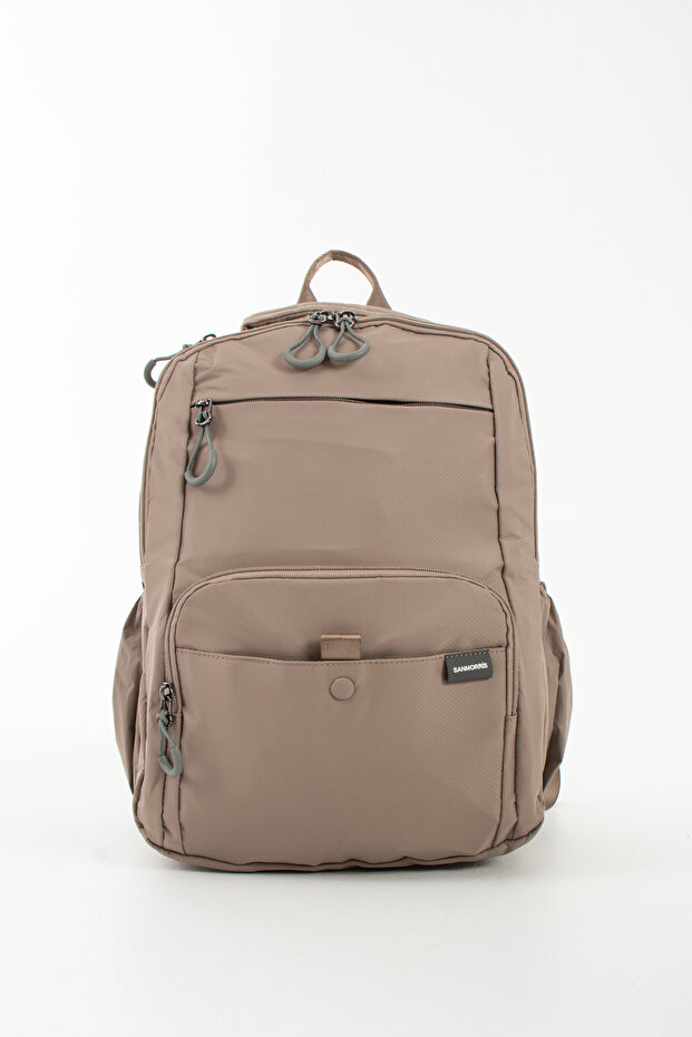 Unisex Multi-Compartment Water-Resistant Parachute Fabric School and Daily Backpack with Laptop Compartment