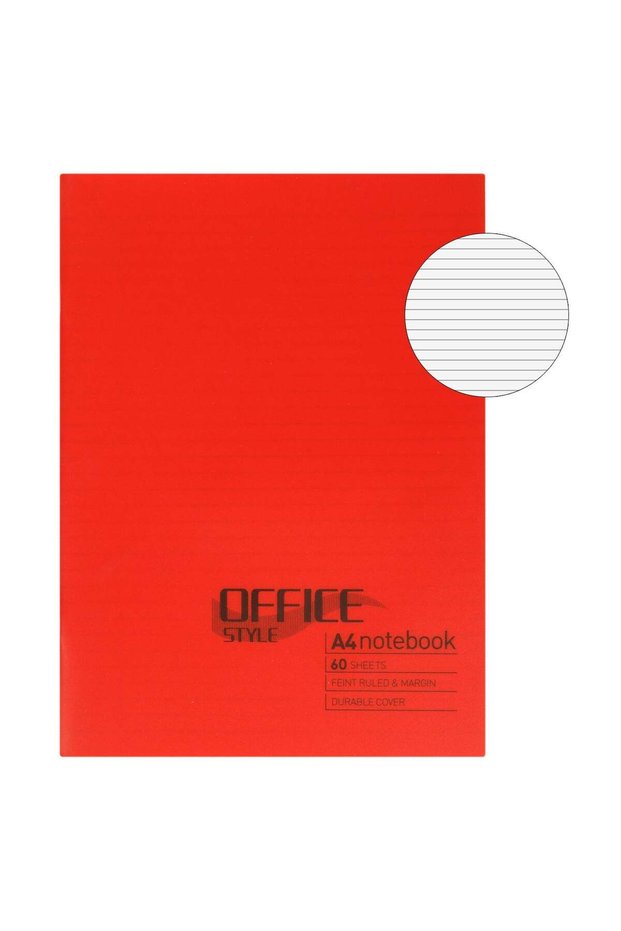 Student Notebook A4 Dictando Red Cover - 60F
