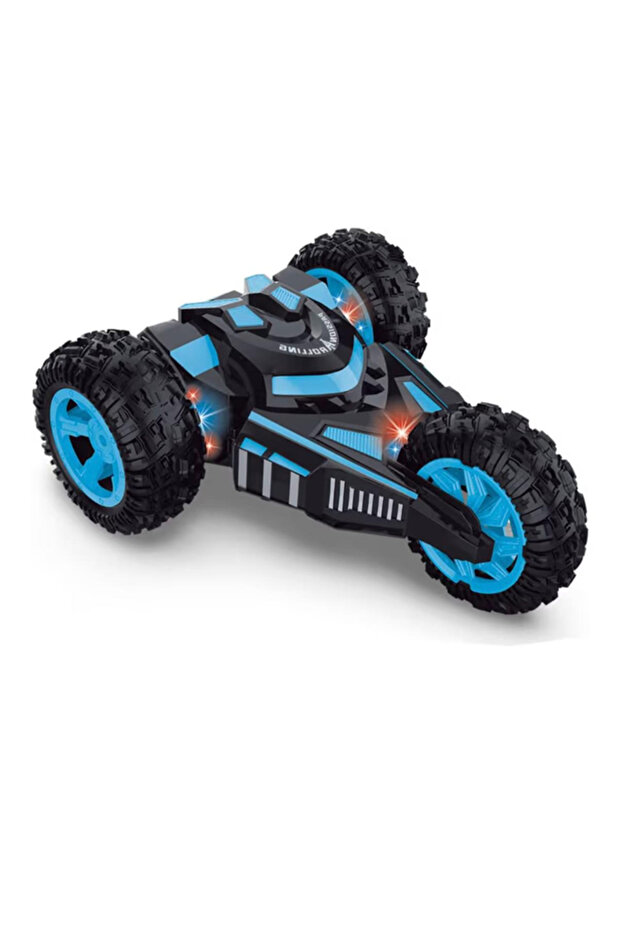 Remote Control 360° Stunt Car with Double-Sided Driving, 2.4GHz, LED Lights & All-Terrain Wheels
