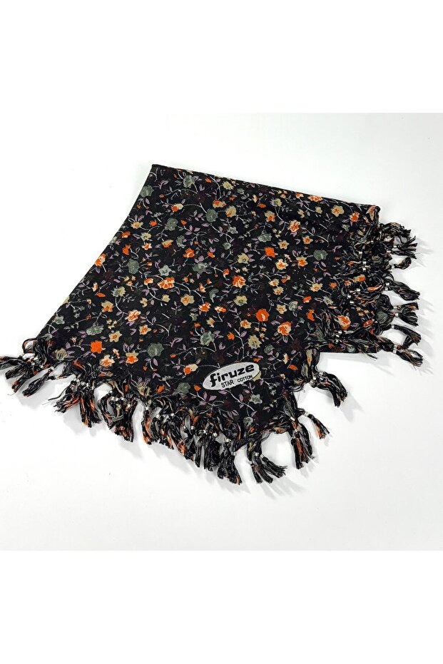 قماش قطني مطرز بنمط النجوم 06115-03 - 2