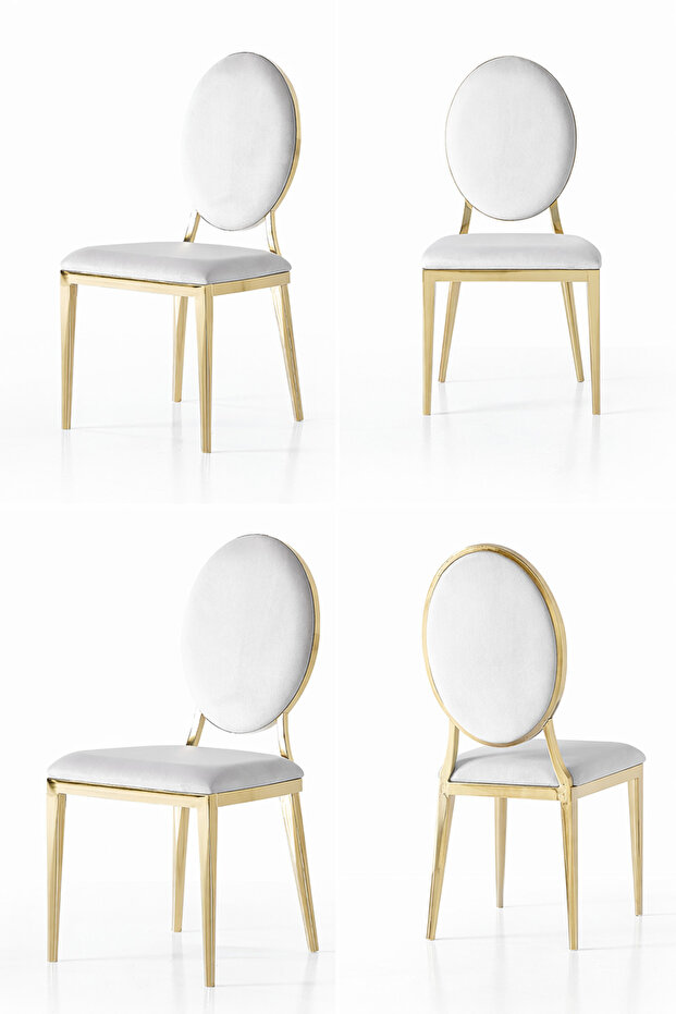 DM S85 Sandalye Gold - 3