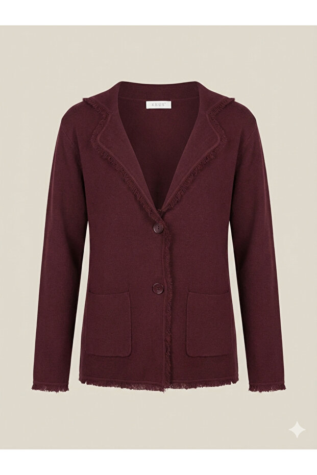 DIŞ DİKİŞLİ TRİKO BLAZER - 2