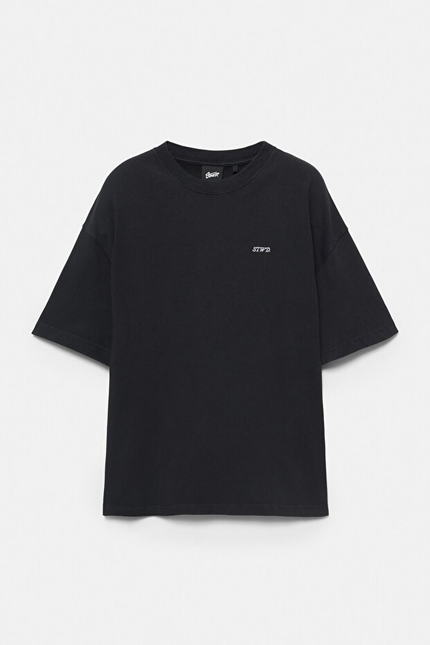 STWD grafik baskılı t-shirt - 7