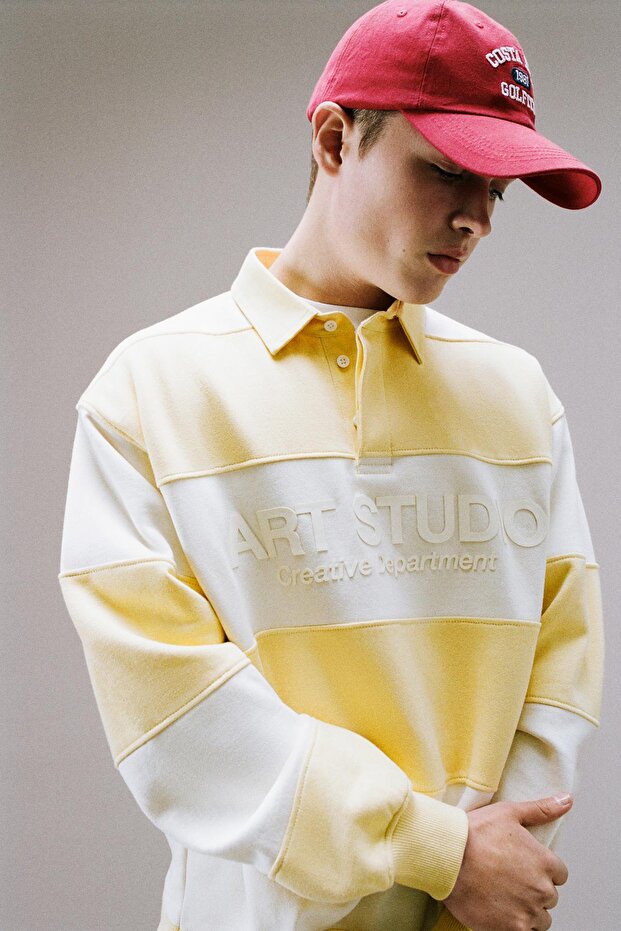 Panelli Art Studio polo yaka tişört - 1