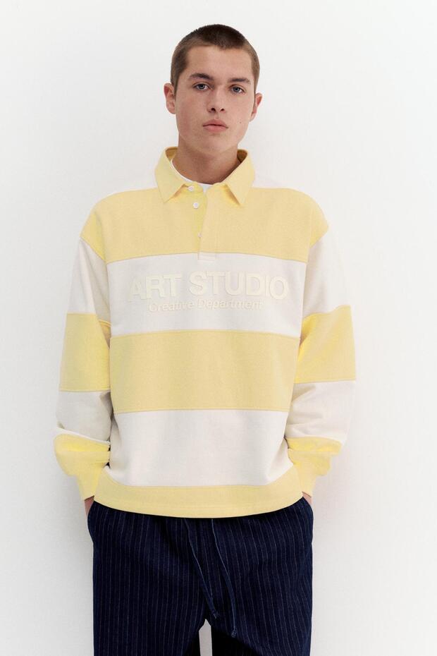 Panelli Art Studio polo yaka tişört - 3