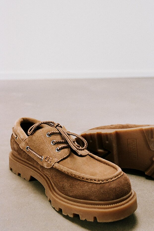 Hacimli deri tekne ayakkabısı - 2