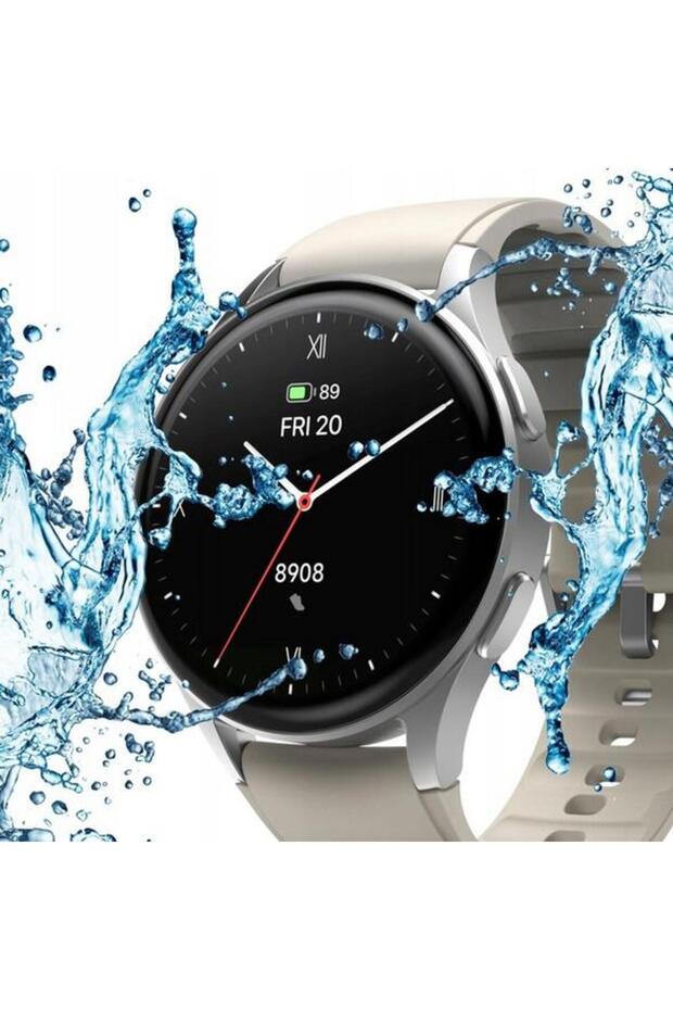 Ceas inteligent 8900 GPS AMOLED Argintiu - 5