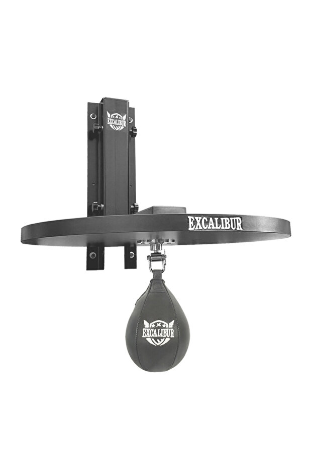 Punching Ball Set Height Adjustable Black