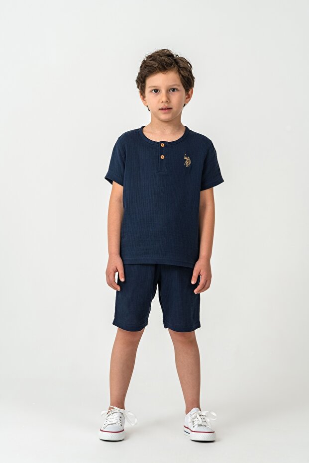 U.S. Polo Assn Licensed Boys' Top and Bottom Set