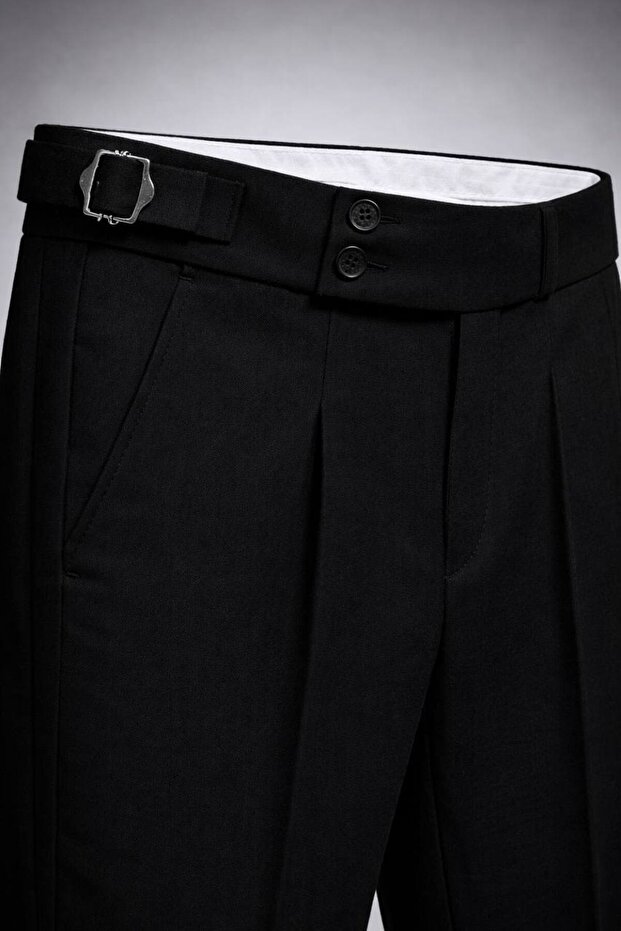 Premium Old Money Stretch Fabric Trousers