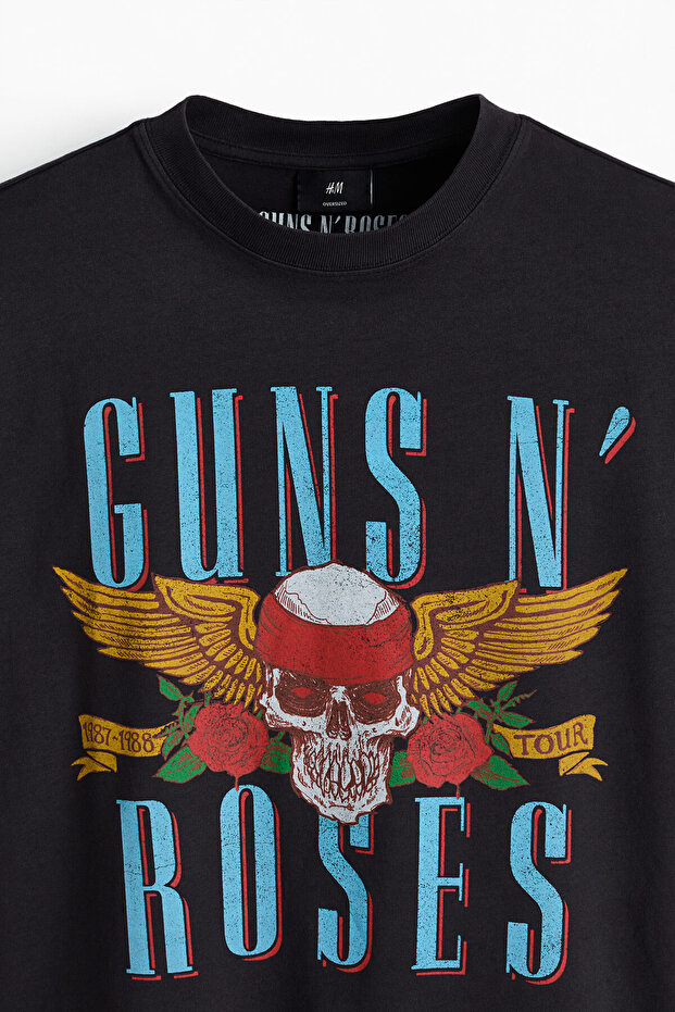 Oversized Fit Tişört - 3