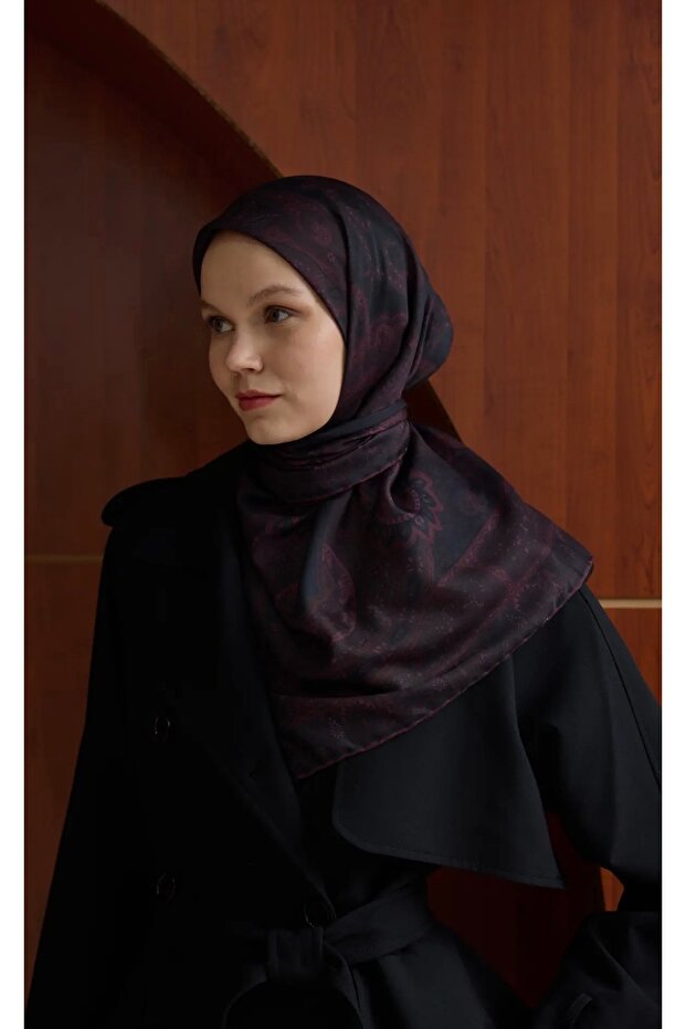 Winter Bloom soft eşarp - 1