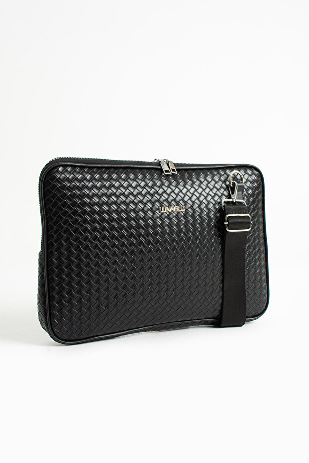 13-14" Inch Waterproof Fabric Featured MacBook Air-Pro Briefcase Notebook Laptop Crossbody Bag