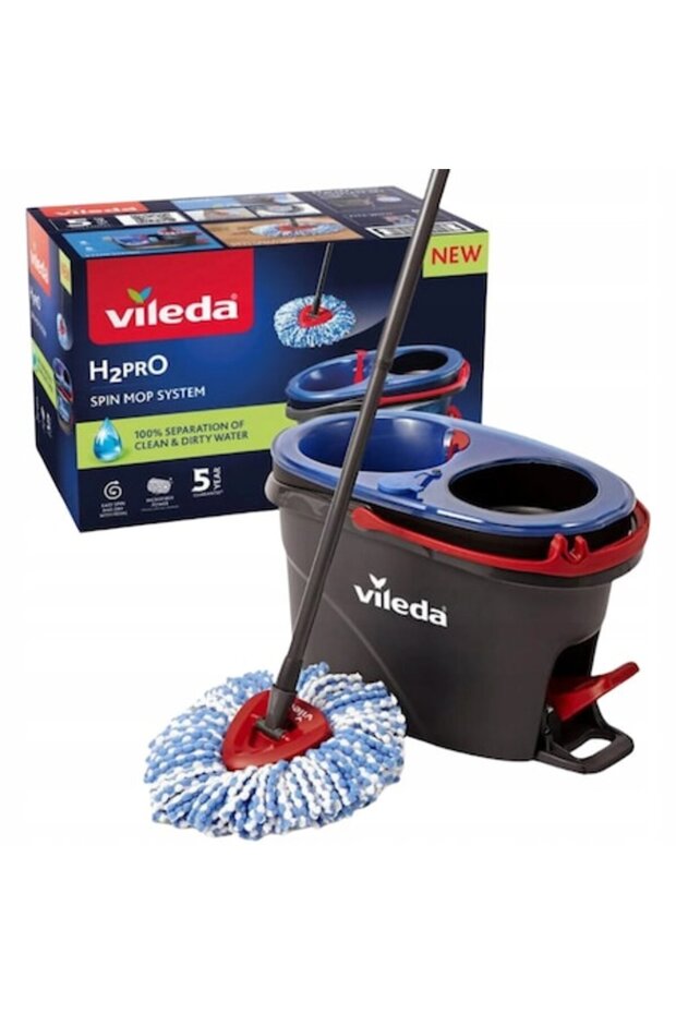 H2prO Spin Mop Set with Bucket - 1