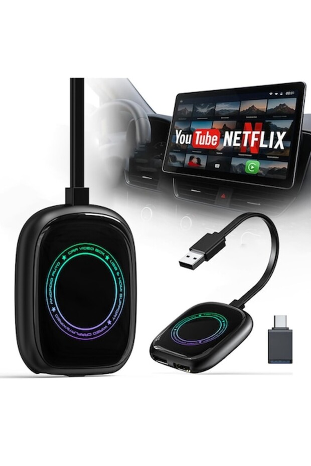 Smart AI Box Wireless CarPlay și Android-Auto - 1