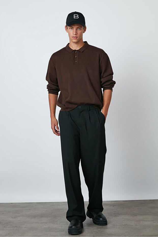 Polo Yaka Oversize Kazak - 2