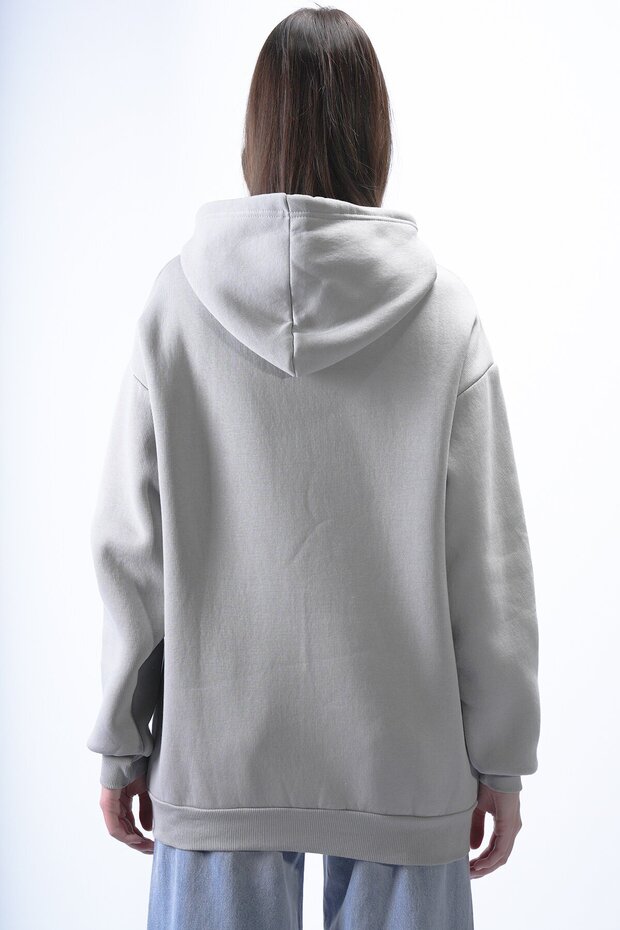 Kapüşonlu Sweatshırt - 5