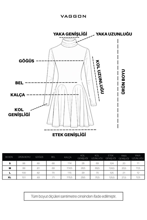 Siyah Dik Yaka Mini Elbise - 6