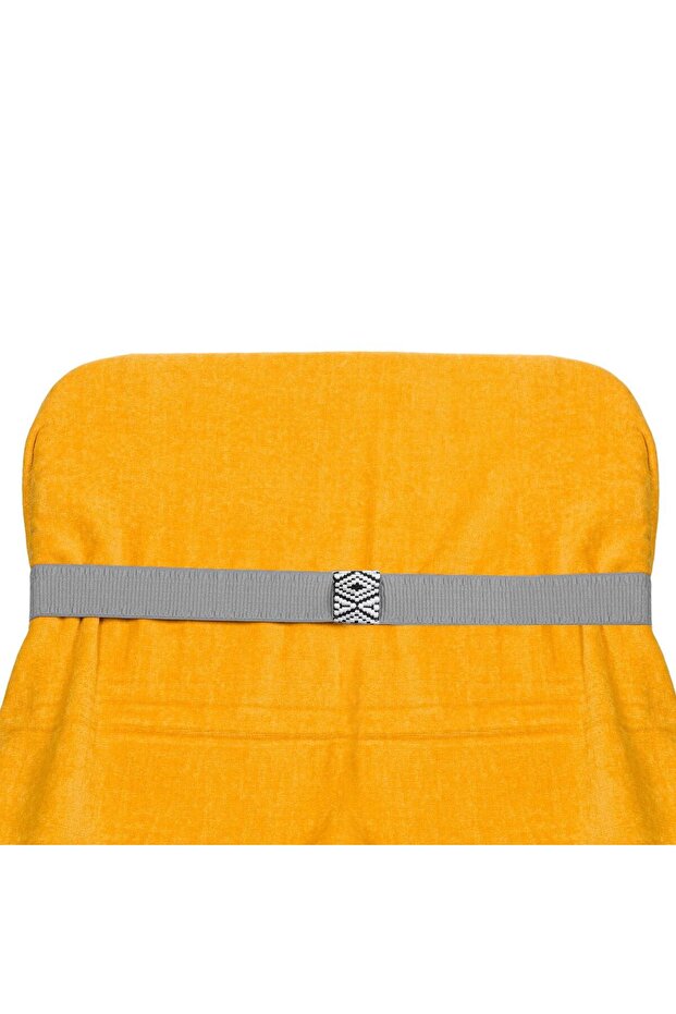Grey Aztec Pattern Towel Strap 100x5cm - 2