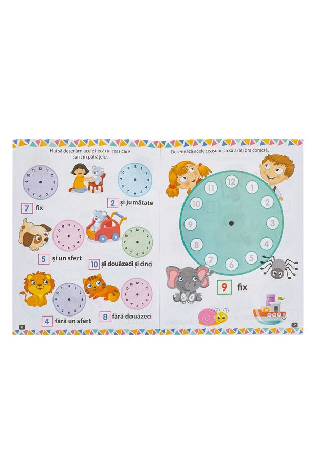 Educational Book "Learn Time" - 8F - 2