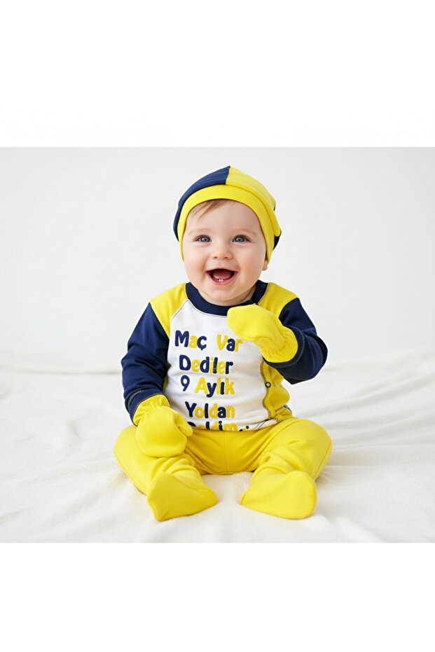 Baby Taraftar 100% Cotton 4-Piece Set