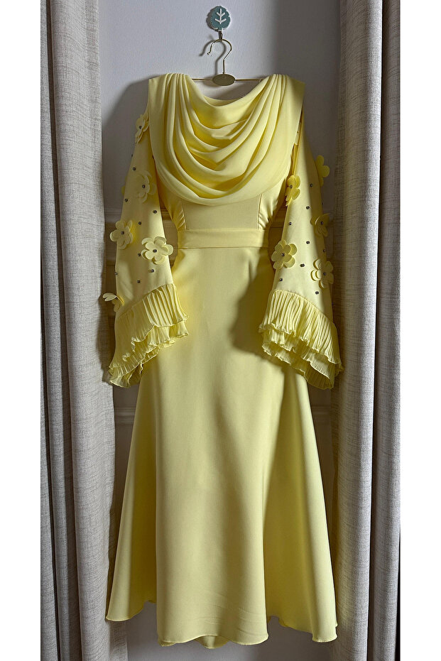 فستان رِيـفال 💛✨ - 3