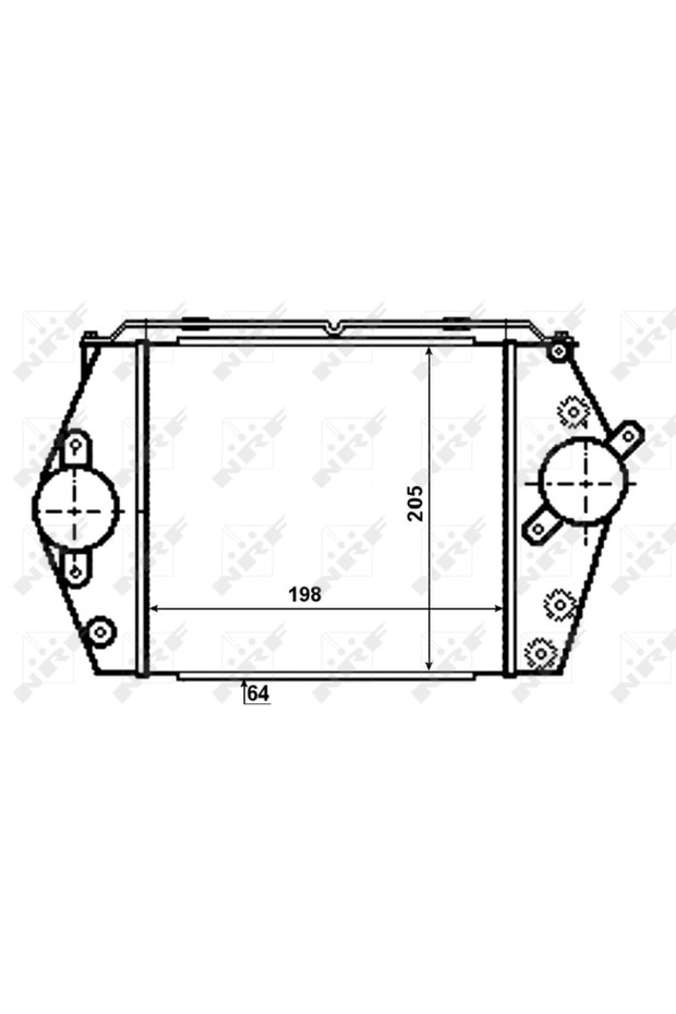 Intercooler Compressor Mazda 6/Mpv 2 - 5