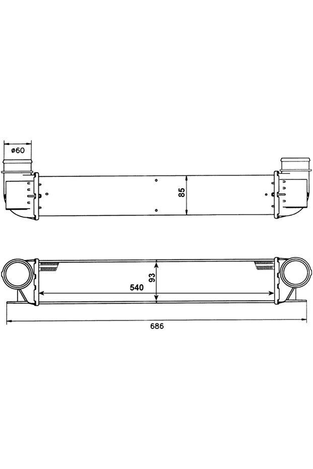 Intercooler Compressor Bmw 5/7 - 5