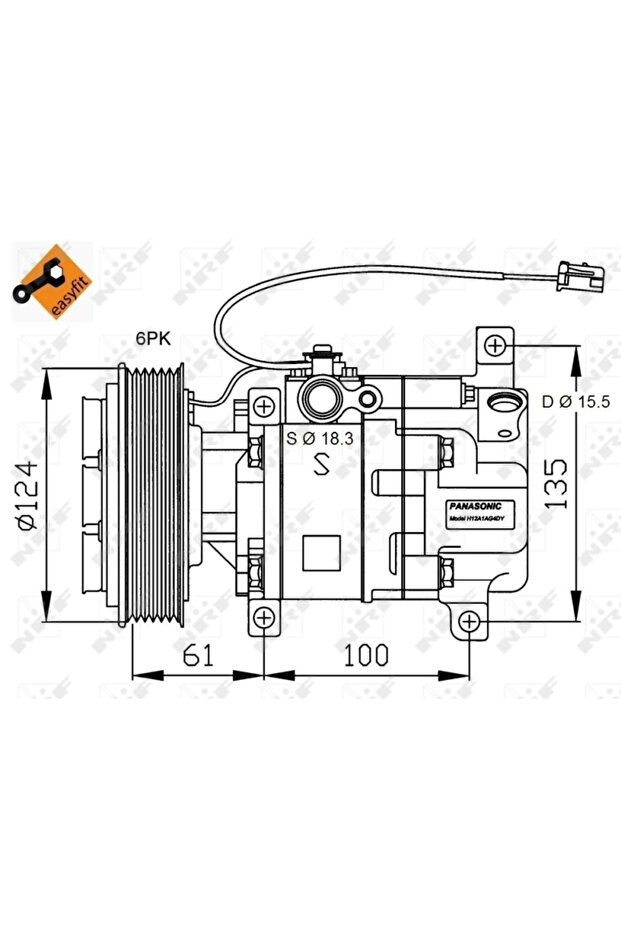Compresor Climatizare Mazda 3 - 5